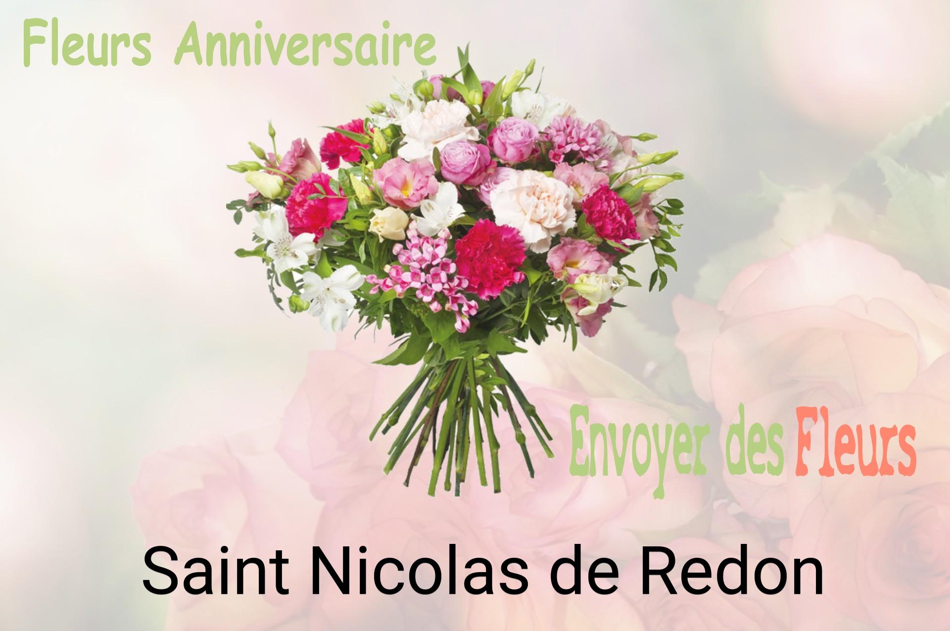 Bouquet de fleurs d’anniversaire livré à Saint-Nicolas-de-Redon