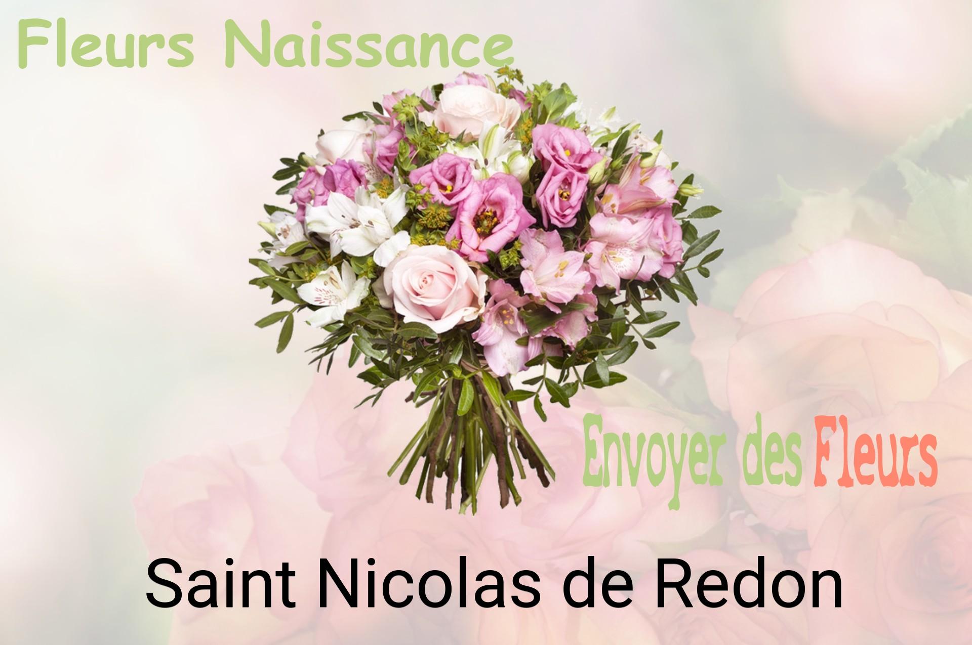 Bouquet de fleurs de naissance livré à Saint-Nicolas-de-Redon